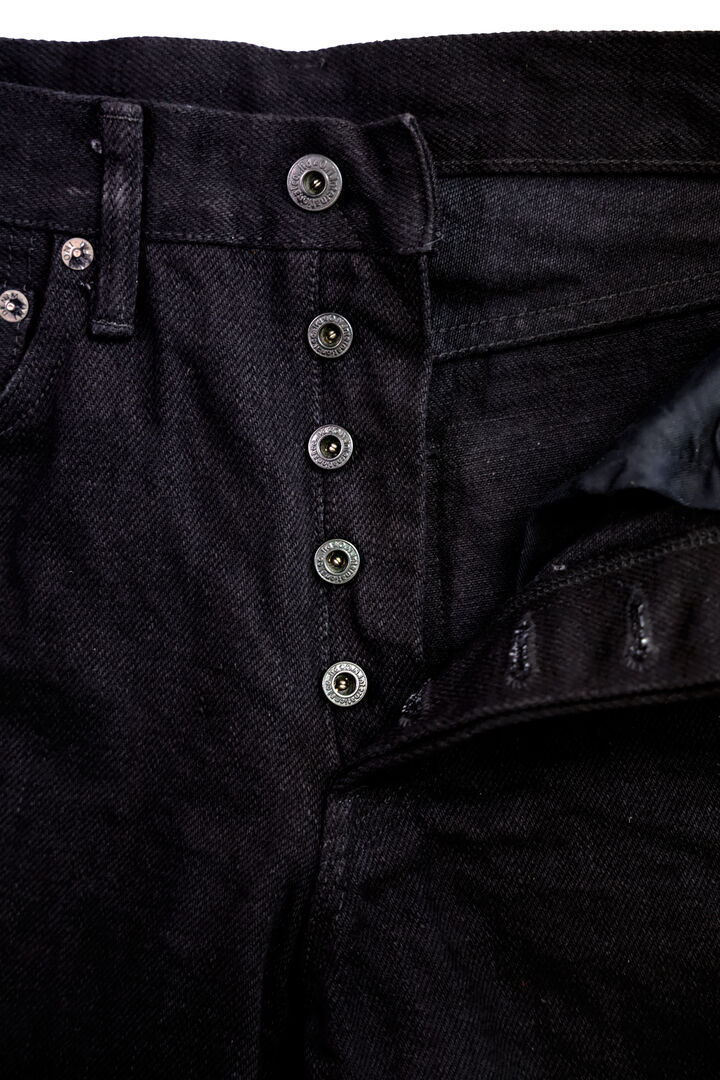 ONI-288ZRBKBK 20oz Secret Black Denim Regular Straight,, medium image number 5
