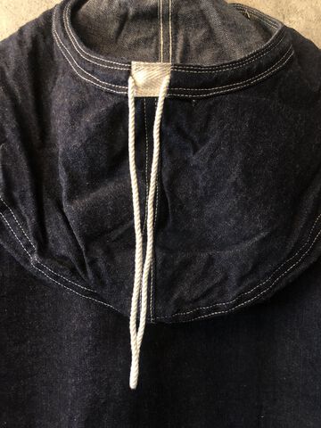 Lot No. BR11703 / U.S. NAVY DENIM GAS PROTECTIVE PARKA,, small image number 10