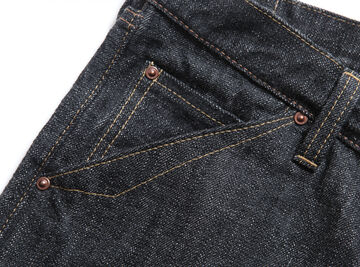 1605BK Standard Black Dirt Denim,, small image number 3