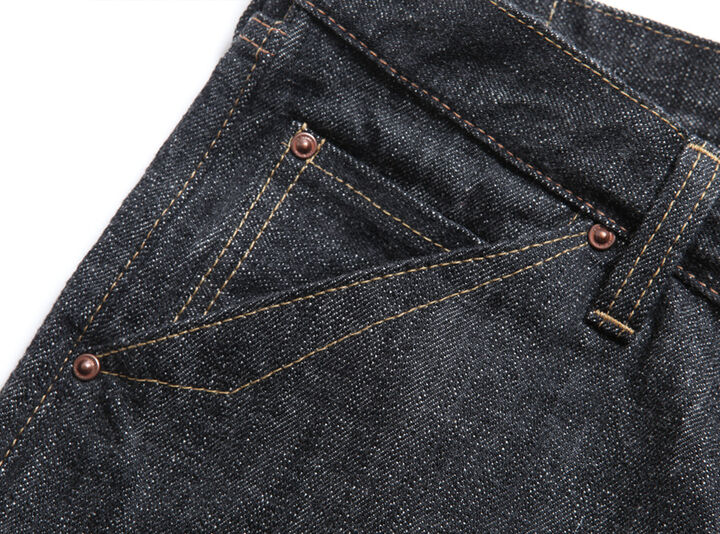 1605BK Standard Black Dirt Denim,, medium image number 3
