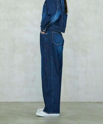 STPT6003 11.5oz PANEL JEANS【WOMEN'S】,LIGHT INDIGO, small image number 1