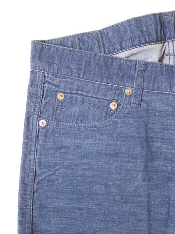 JB2101 TC CORDUROY ANKLE CUT SLIM STRETCH (Navy),, small image number 4