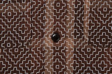 5726 Kakishibu Noragi Sashiko Shirts,KAKISHIBU, small image number 3