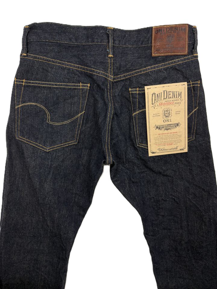 ONI622-GC15 15oz Greencast Denim Relax Tapered,, medium image number 2