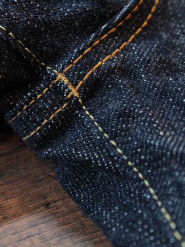 ONI-022NIXX-SV 15.5oz Natural Indigo XX Relax Straight with Selvege Arcuates,, small image number 11