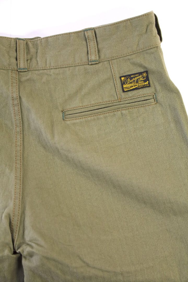 540-33 HBT Work trousers	-OLIVE-33,OLIVE, medium image number 1
