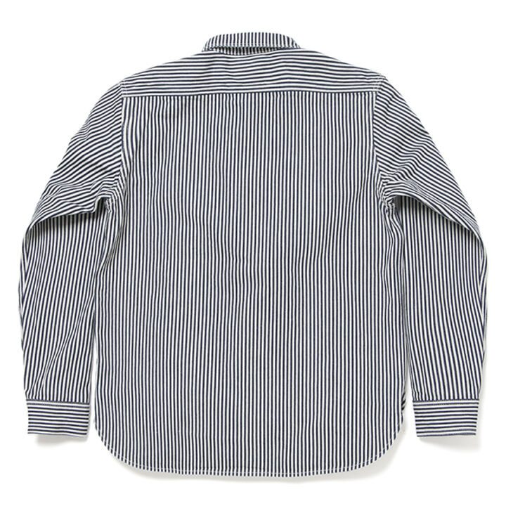 D5335H 14oz Hickory Work Shirt -44-One Wash,, medium image number 1