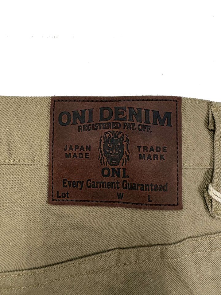 ONI271-SVCKB Selvedge Chino Khaki Beige,, medium image number 6