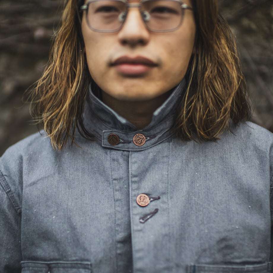 TCBジーンズTABBYS JACKET Charcoal Grey Duck TCB Tabby's Jacket (DENIM)