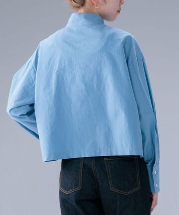 STLS1101 OKKAKE SHIRT 【WOMEN'S】,WHITE, small image number 8