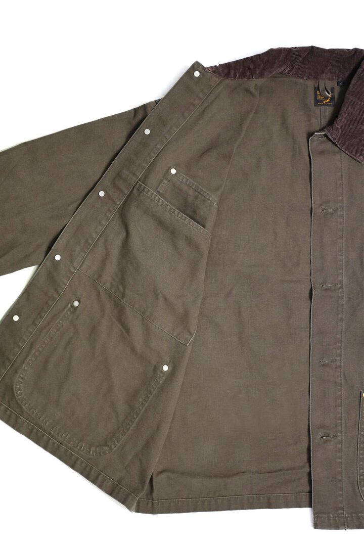 01-6034-76 RELAX FIT COVERALL (76 ARMY GREEN),, medium image number 7