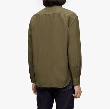 MMLS6006 LINEN L/S SHIRT,KHAKI BEIGE, KHAKI BEIGE, KHAKI BEIGE, small image number 2