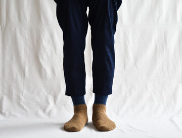 NK0702 WOOL COTTON BOOTS SOCKS-MUSTARD-M,MUSTARD, small image number 6