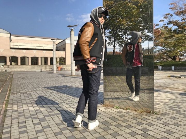 891 &nbsp;Selvedge5 pocket tapered zip fly denim pants (&nbsp;One Washed),, medium image number 13