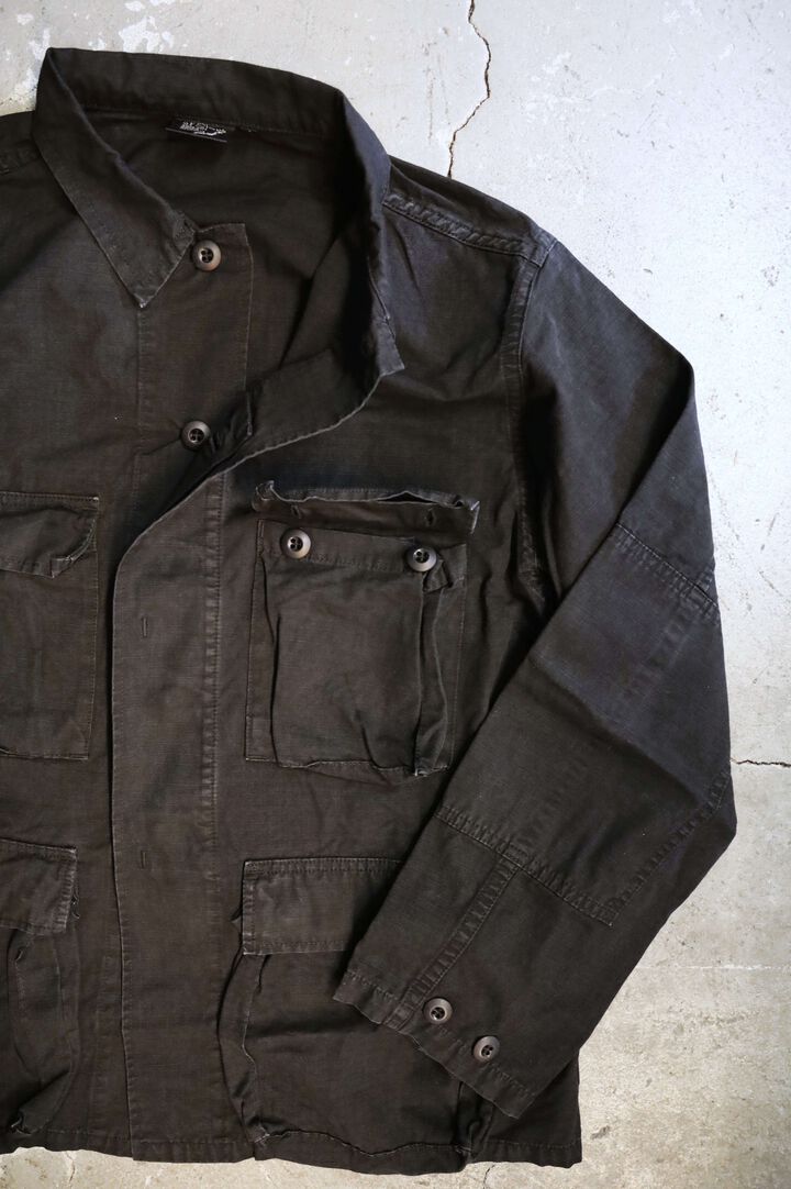 01-6110 STONE BLACK B.D.U JACKET (61S Black Stone),, medium image number 2