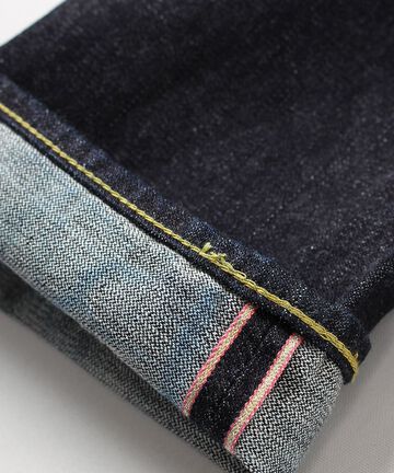 15THB09 15.7oz Deep Blue Broken Selvedge Denim Classic Straight Jeans-One Washed-29,, small image number 5