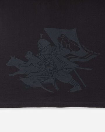 MXTS1045 HEAVY OUNCE SHORT SLEEVE T-SHIRT MOMOTARO,BLACK, small image number 6