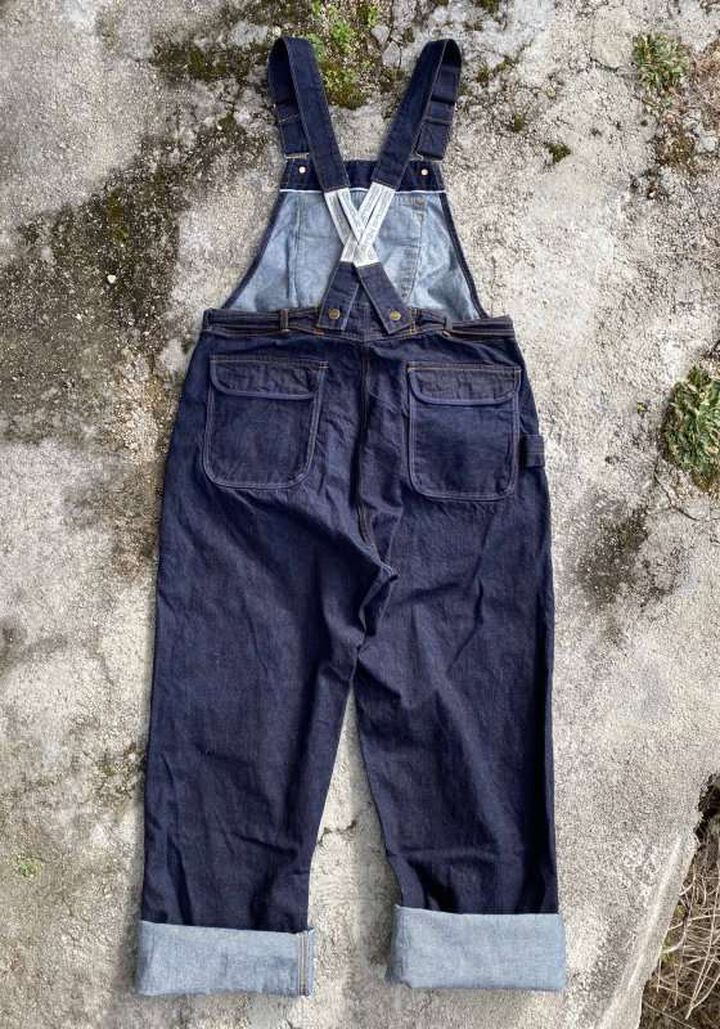 GZ-UOA0412 12oz Selvedge Denim Utility overall,ID, medium image number 1