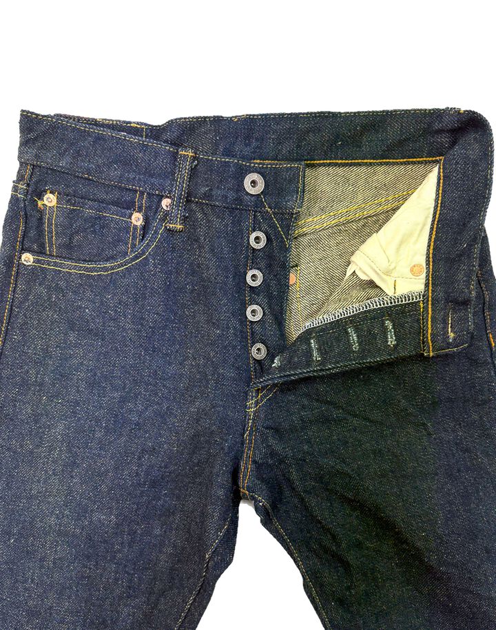 ONI246ZR-KAB 20oz Secret Denim Neat Straight Kabuki Selvedge,, medium image number 1