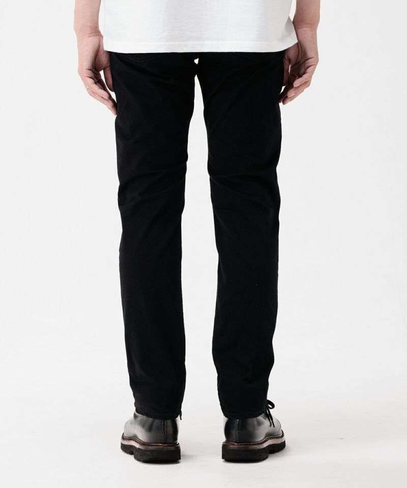 DENIMIO | JBAG1326 12OZ STRETCH BLACK DENIM TIGHT STRAIGHT