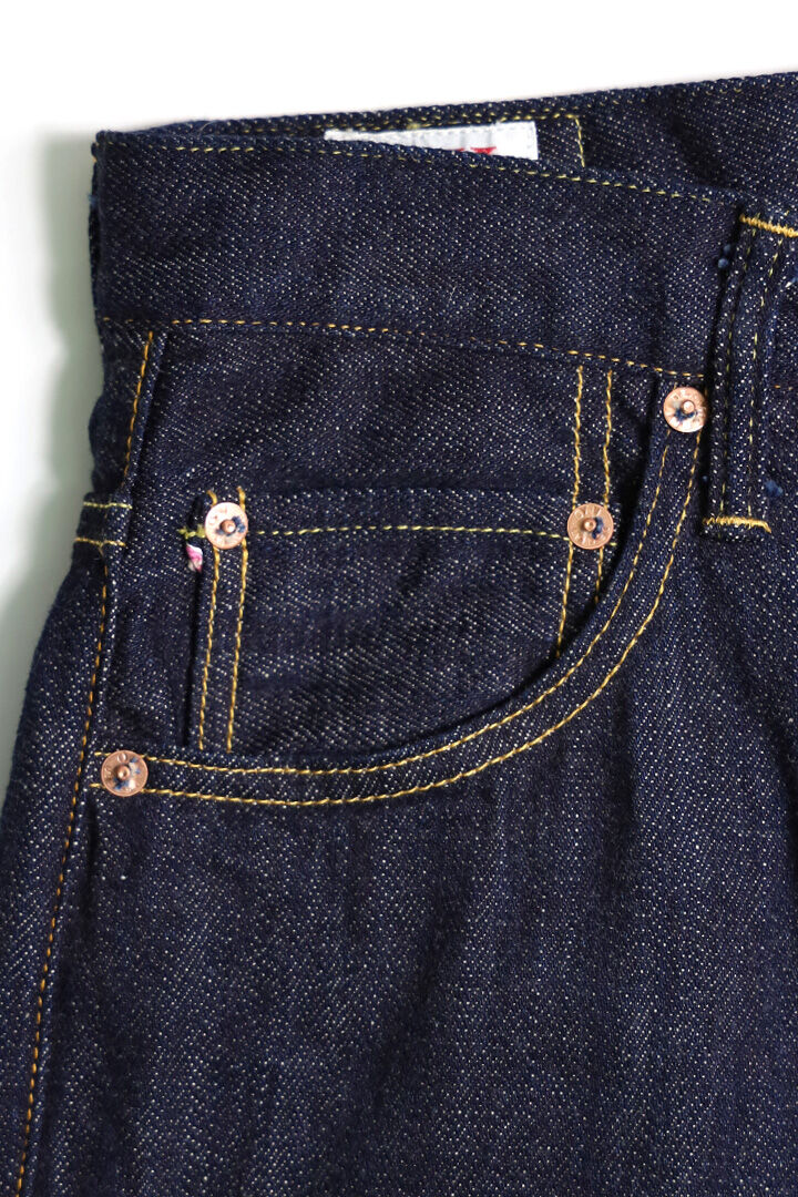 ONI022-Kiraku 12oz Kiraku Denim Relax Straight,, medium image number 3