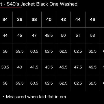 S40's Jacket Black&amp;Black-One Wash-36,, small image number 8