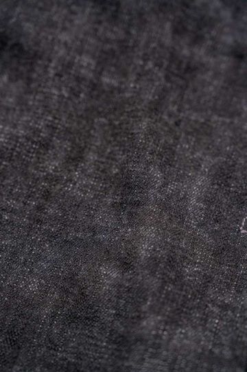 GZ-SKGJ1ST-BK Kase Dyed JEAN JACKET 1ST Black,, small image number 5