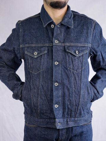 ONI-02527P-ZR 20oz Secret Denim 3rd Type Jacket with handwarmers,, small image number 0