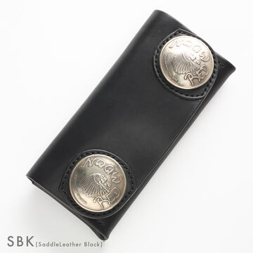 PAILOT RIVER PR-NNV-GM (REDMOON) Long Wallet PR-NNV-GM (SaddleLeather Black, SaddleLeather DarkBrown, SaddleLeather Natural),SADDLELEATHER DARKBROWN, small image number 1
