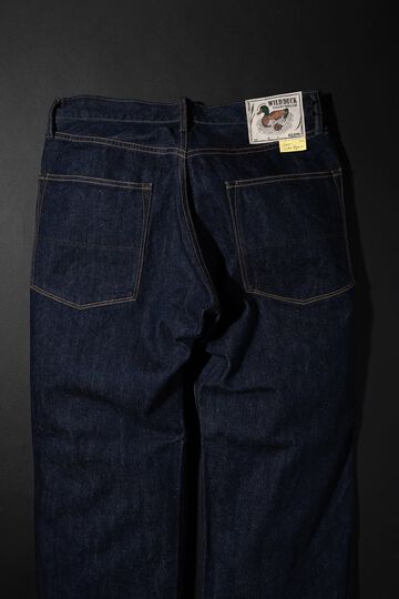 M1011RC 13.5OZ "YOSHIDENIM" GREEN LABEL WILD DUCK JEANS WIDE STRAIGHT,, small image number 6