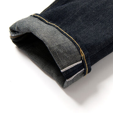D1818 14oz Left-Hand Weave Jeans High rise relax tapered,, small image number 4