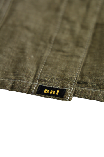 ONI03101-HC 8.3oz Heavy Chambray Coverall-KHAKI OLIVE-38,KHAKI OLIVE, small image number 6