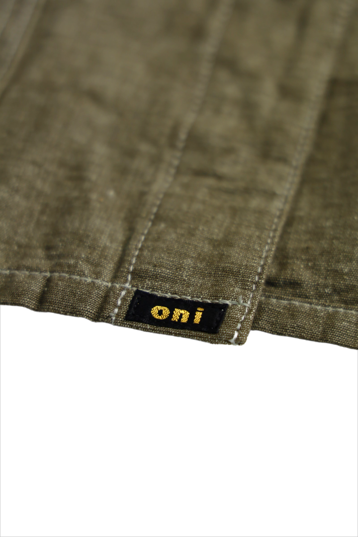 ONI03101-HC 8.3oz Heavy Chambray Coverall-KHAKI OLIVE-38,KHAKI OLIVE, medium image number 6