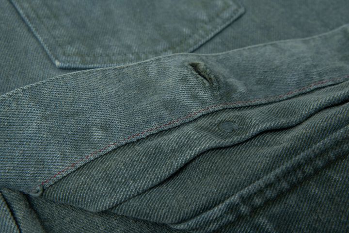 【Pre-Order】D4672 14oz Indigo Green Denim Jacket,, medium image number 7