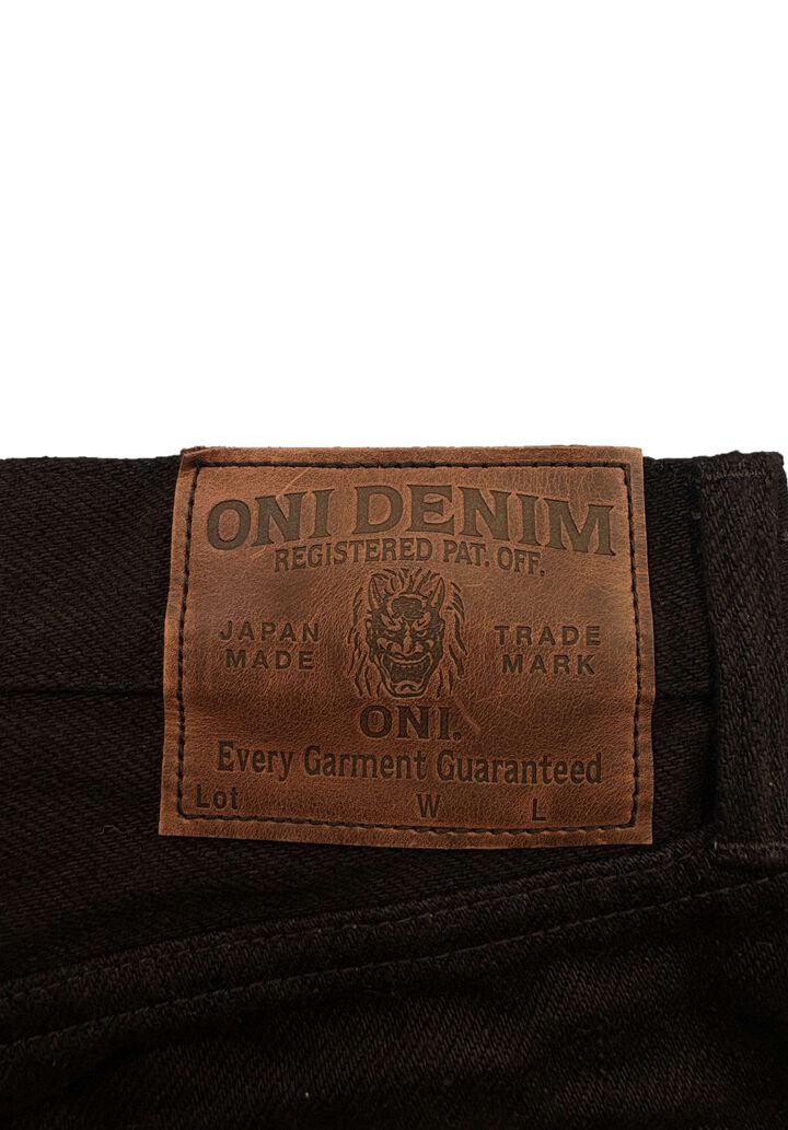 ONI-288ZRBKBK 20oz Secret Black Denim Regular Straight,, medium image number 4