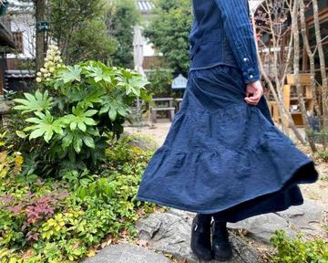 La-TESK-0212 Tiered Skirt (Paisley),, small image number 7