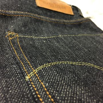 ONI-922HM-NXX 17oz "Hand-Sewn" High Rise Relax Tapered New XX Low Tension Slub Denim,, small image number 19