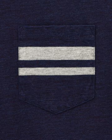 MXTS1040 YARN DYED SHORT SLEEVE POCKET T-SHIRTS,INDIGO, small image number 7