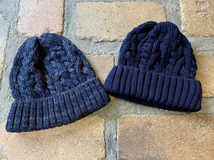 GZ-NHID-0110 Knit Hat-INDIGO