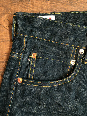 【Restock】ONI200-Ishikawadai 15oz Ishikawadai Denim Wide Straight,, small image number 5