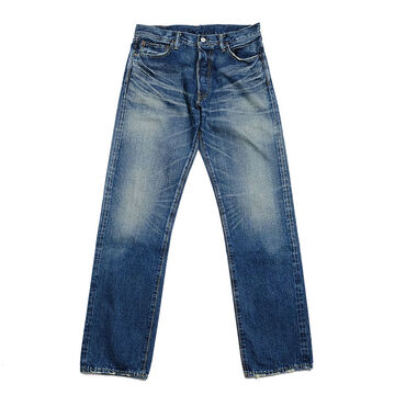 15OZ Standard Selvedge Denim Btton fly Straight Jeans,, small image number 0