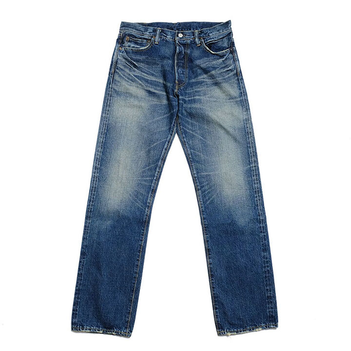 15OZ Standard Selvedge Denim Btton fly Straight Jeans,, medium image number 0