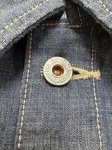ONI03500-HCSV 8oz Selvedge Chambray Coverall,, small image number 5