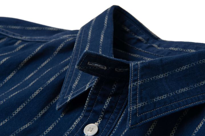 【Pre-Order】5748 RING WABASH Shirts,INDIGO, medium image number 9