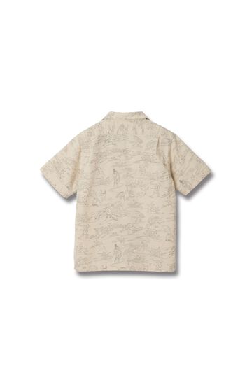 【Pre-Order】5736 Choju Open-Collar Shirts,IVORY, small image number 1