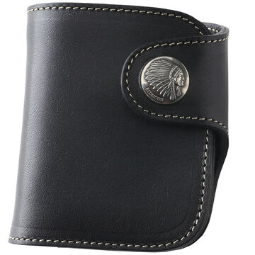 PAILOT RIVER PR-HR01-Z (REDMOON) Short Wallet PR-HR01-Z (Oil Leather Black
Oil Leather Red Brown
Oil Leather Dark Brown
Saddle Leather Natural),OIL LEATHER DARK BROWN, small image number 1