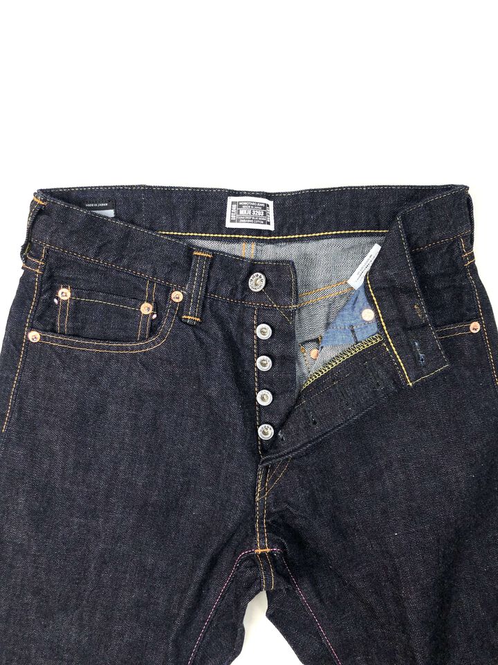 MXJE3203 13oz TOKUNOU BLUE SELVEDGE SLIM STRAIGHT,, medium image number 4