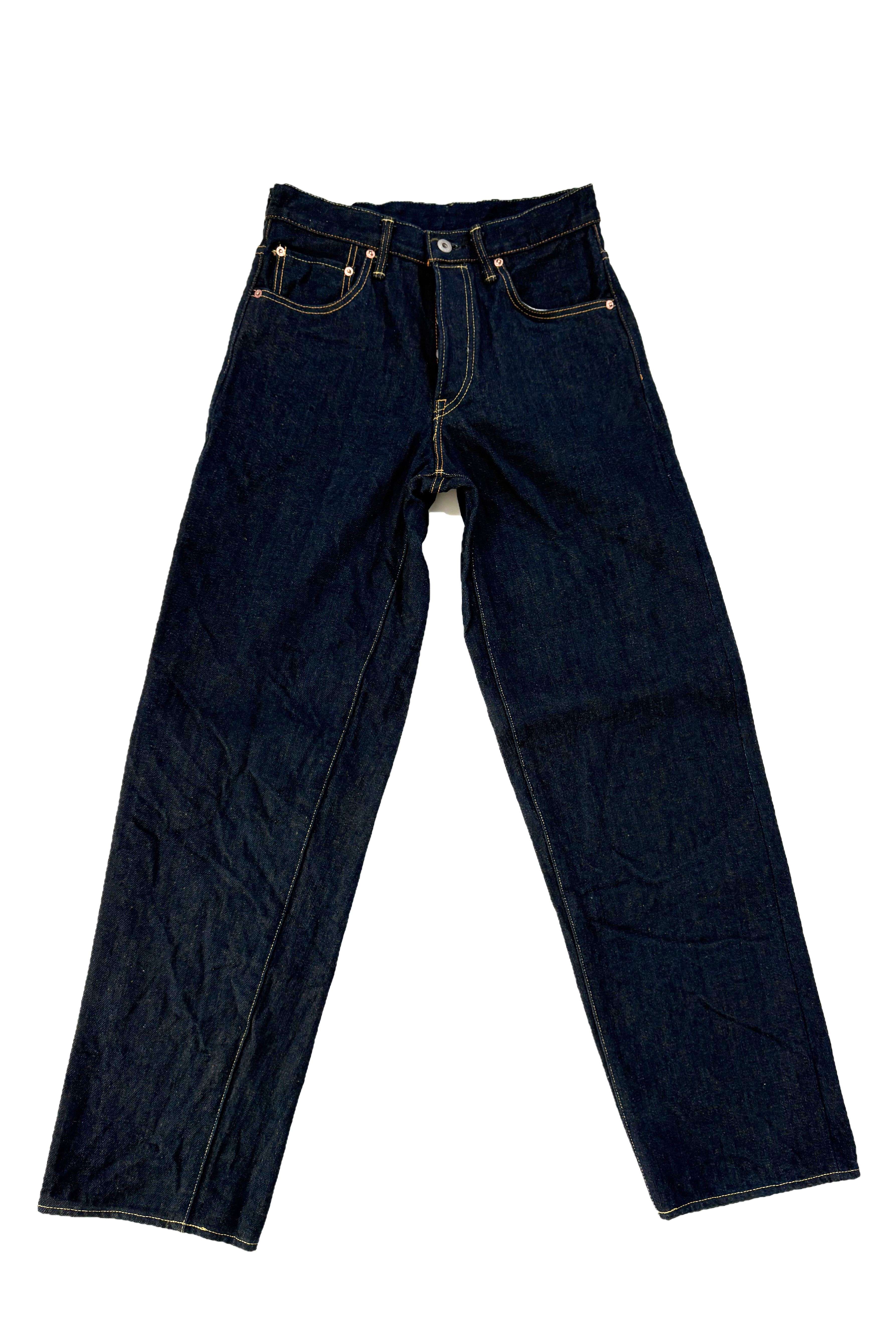 DENIMIO | ONI822ZR-OLV 20oz Secret Denim weft Olive Super Wide Tapered