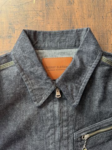 Lot.2406 13oz Rancher Jacket "Left Hand Twill" Denim,, small image number 2