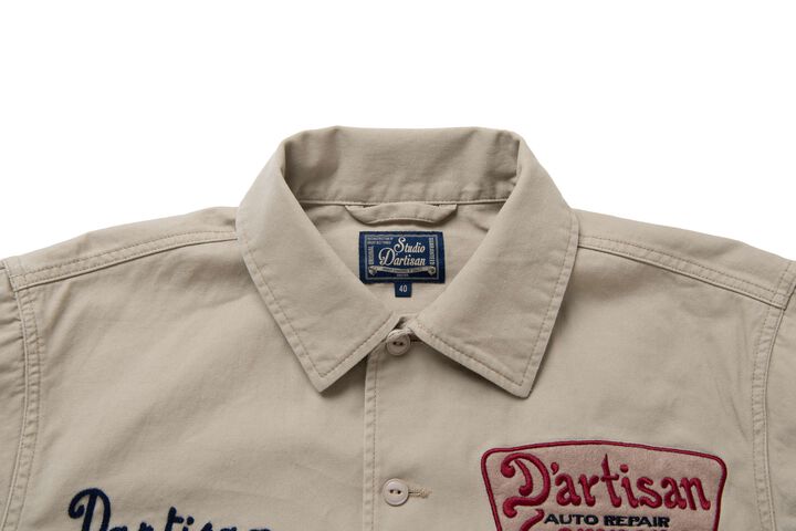 5733 Embroidery Work Shirts,NAVY, medium image number 9